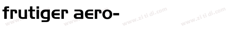 frutiger aero字体转换